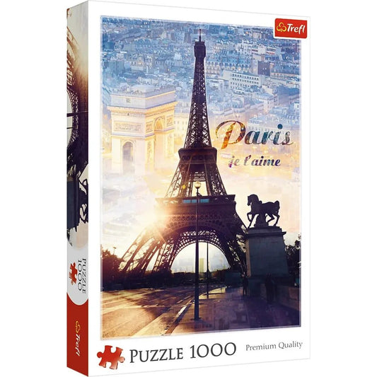 Trefl Puzzle - Paris at dawn, 1000 Teile