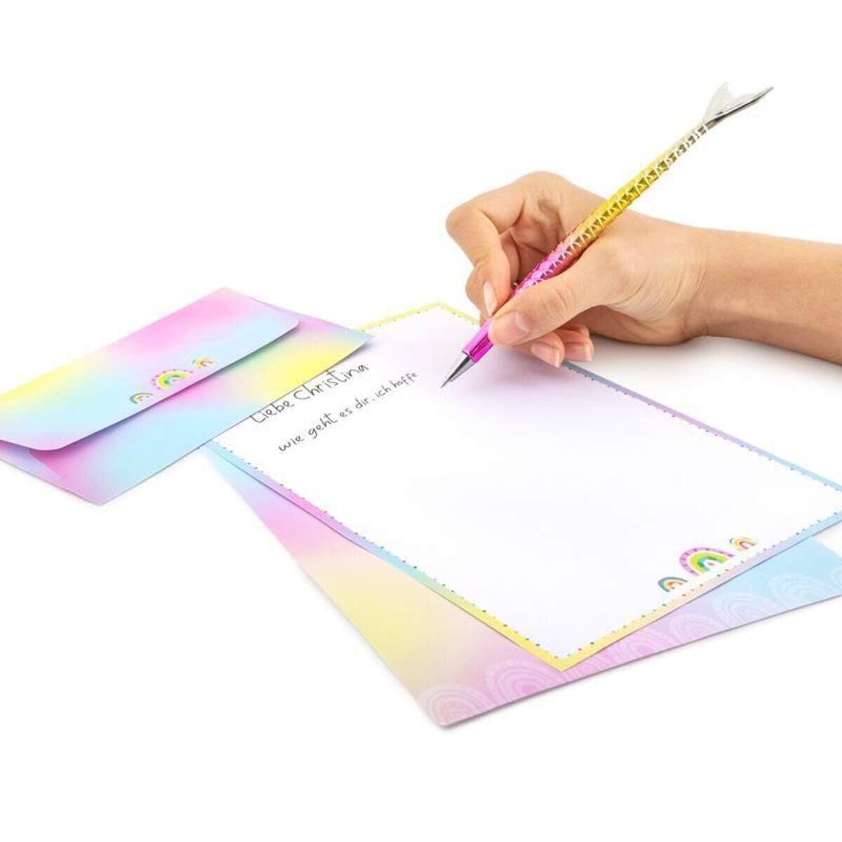 Trendhaus Good Feelings Briefpapier-Set 20-teilig