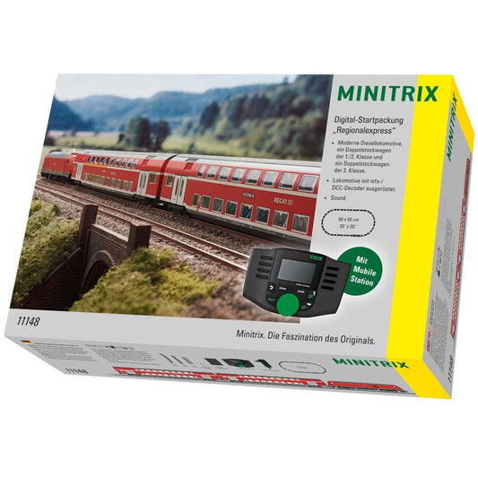 Trix Minitrix 11148 - N Digital-Startpackung Regionalexpress