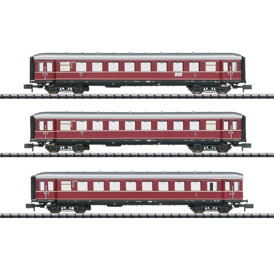 Trix Minitrix 15405 - N Wagen-Set Die roten Bamberger Teil 1