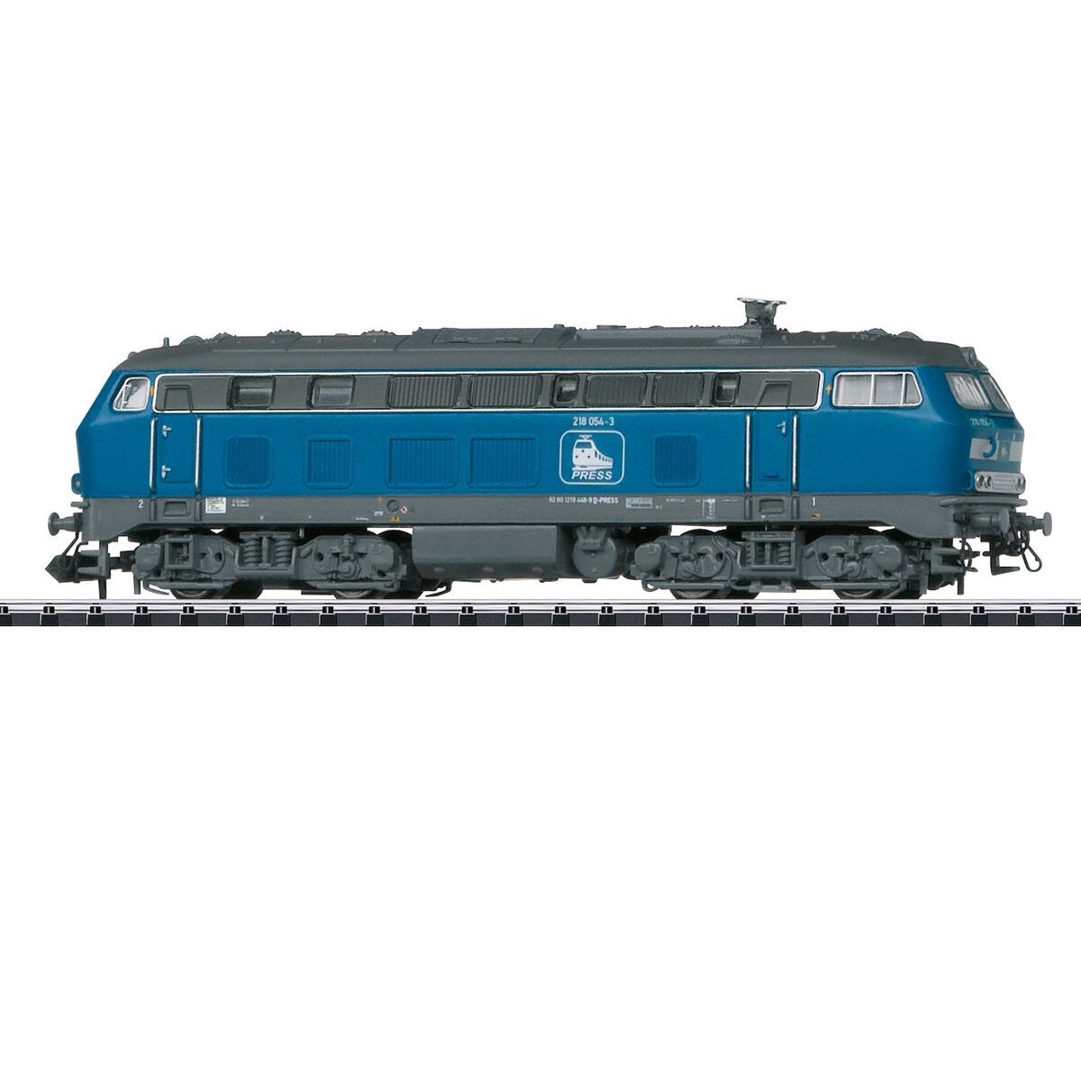 Trix Minitrix 16824 - N Diesellokomotive Baureihe 218