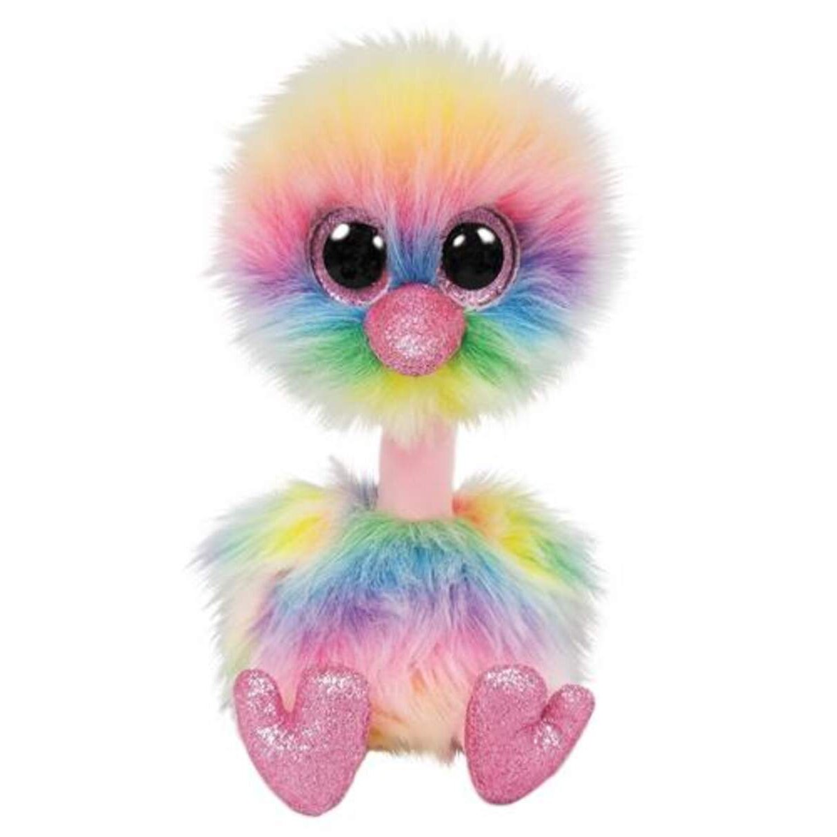 ty Beanie Boos Strauss Asha, pastell, 24cm