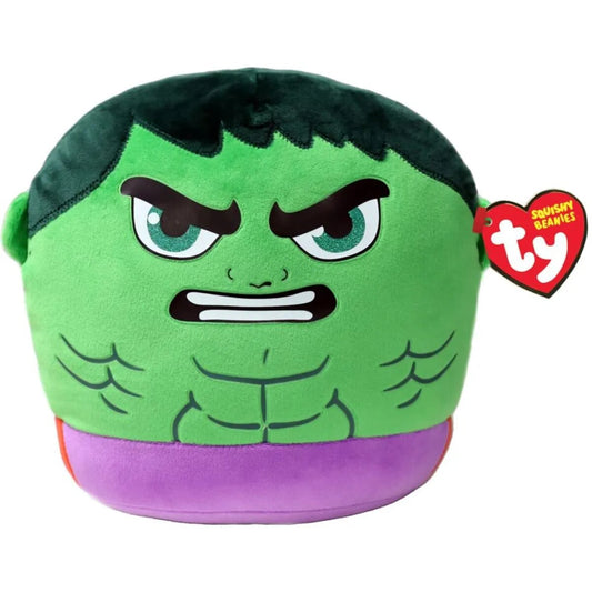 ty Marvel Avengers Hulk Squishy Beanie, 20 cm