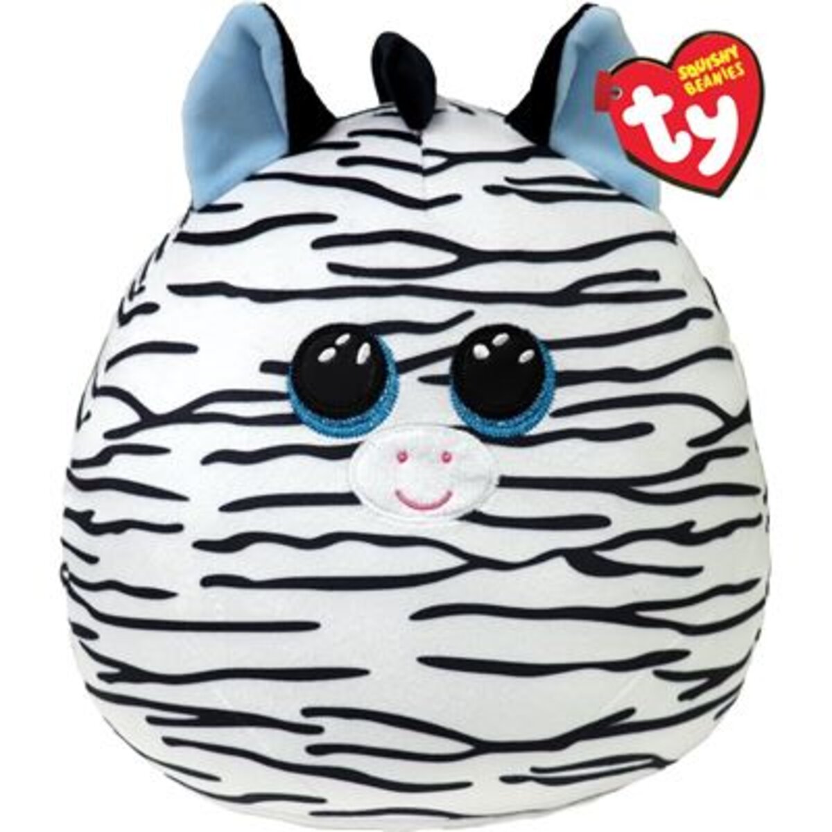 ty Squishy Beanies - Safari - Zebra Xander, 30 cm