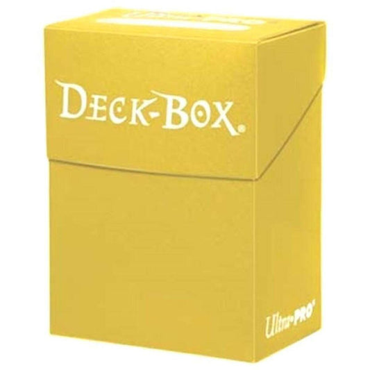 Ultra Pro Deck Box, gelb