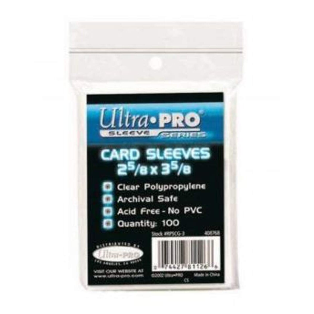 Ultra Pro Store Safe Card Sleeves, 100 Stück