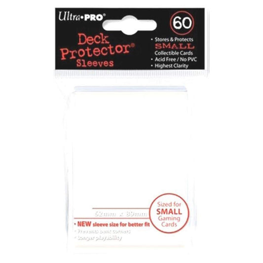 Ultra Pro White Protector Hüllen, small, 60 Stück