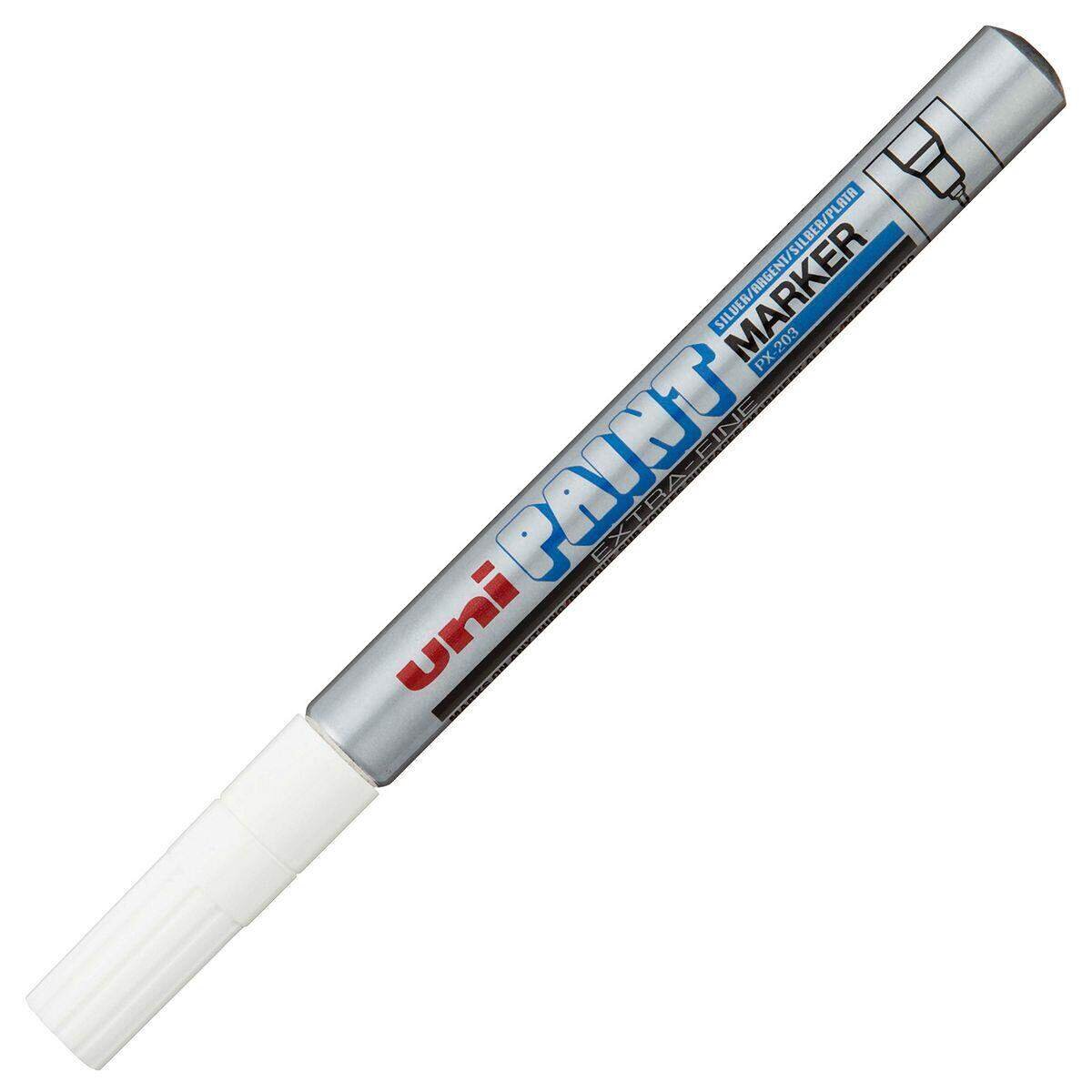 uni-ball Lackmarker Uni Paint PX-203, mit feiner Spitze, silber