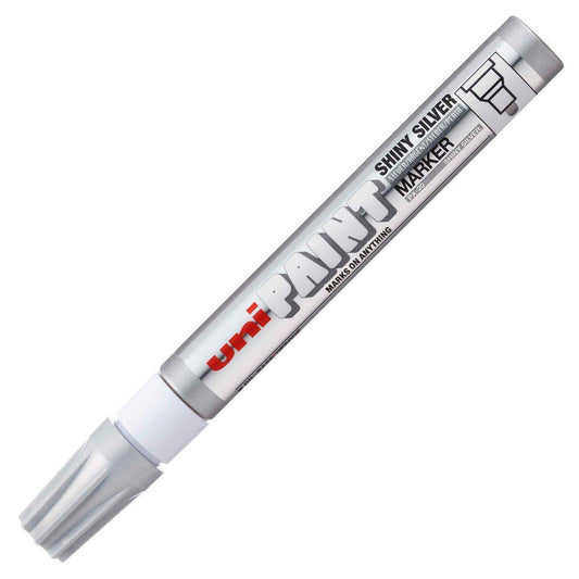 uni-ball Lackmarker Uni Paint PX-20, mit Rundspitze, shiny silber