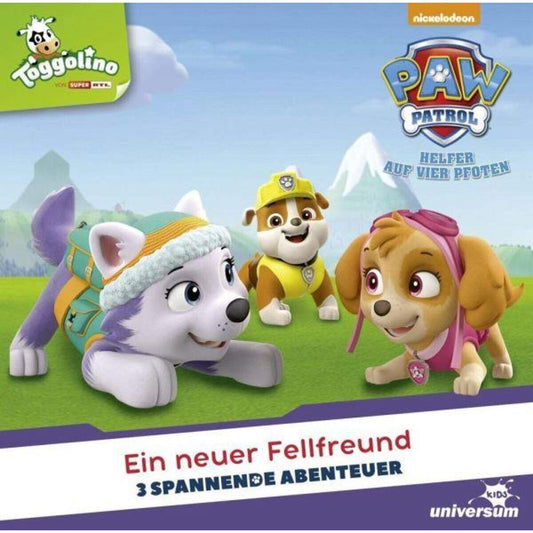 Universum Hörspiel-CD Paw Patrol - Ein neuer Fellfreund und 2 weitere Abenteuer