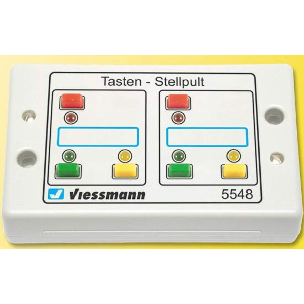 Viessmann Tasten-Stellpult, rückmeldefähig 3-begriffig