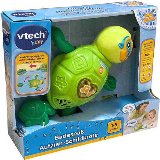 Vtech 80-547904 Großer Plansch Spaß, Aufzieh Schildkröte