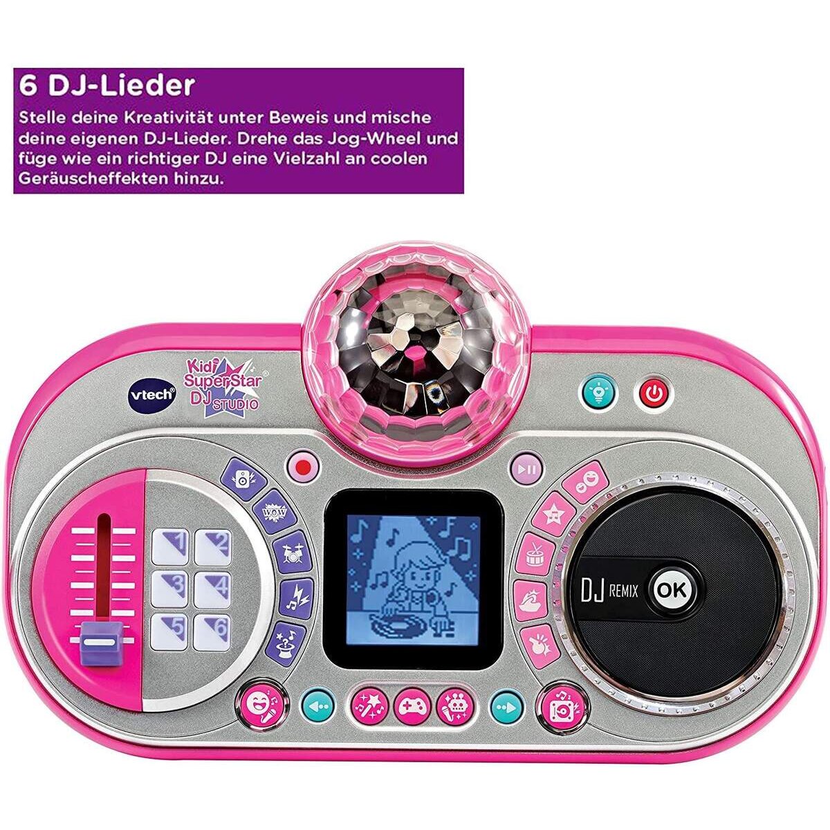 Vtech KidiDreams Kidi Super Star DJ Studio, pink