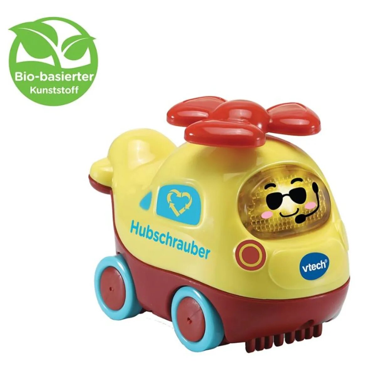 VTech Tut Tut Baby Flitzer - Hubschrauber (aus bio-basiertem Kunststoff)