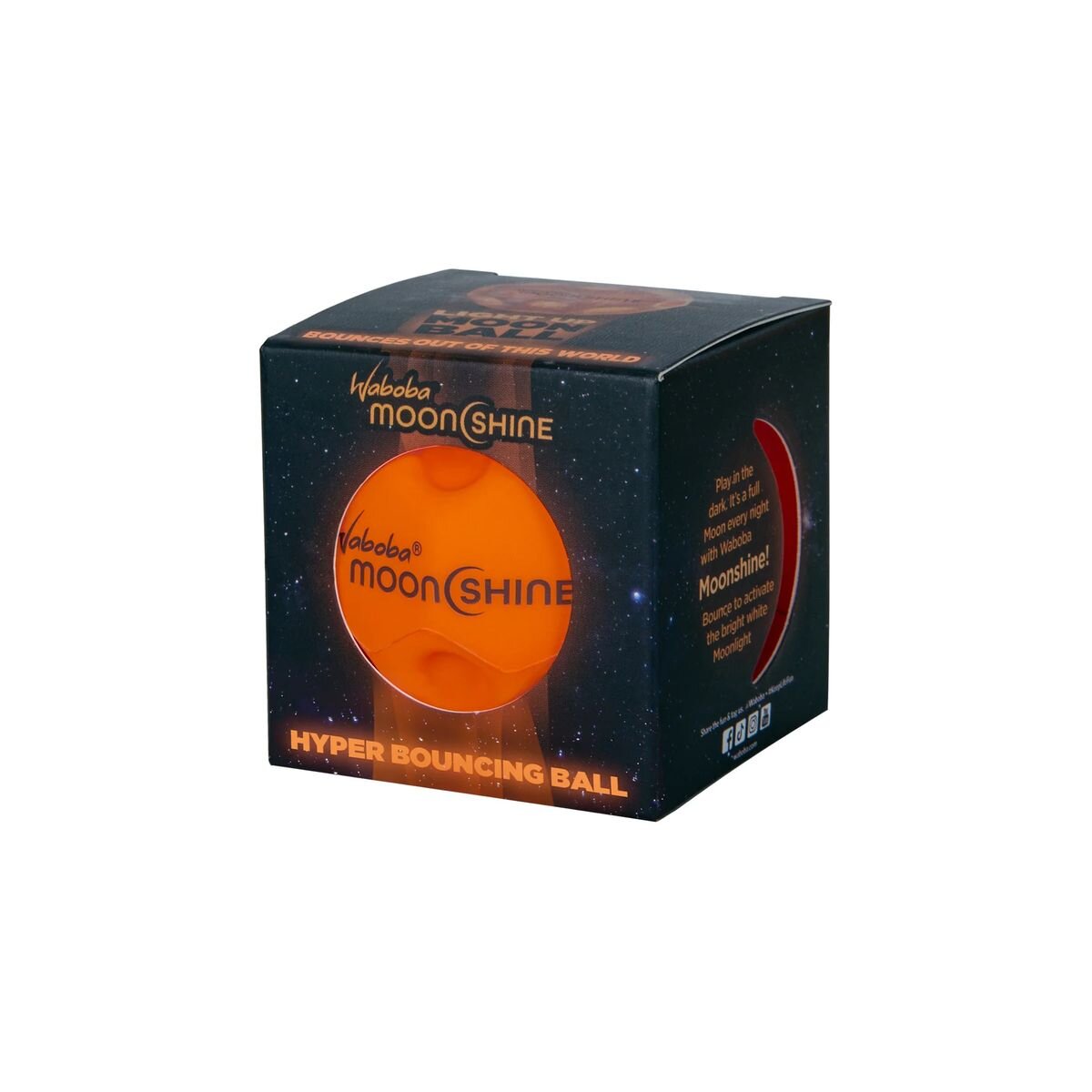 Waboba Moon Ball Moonshine LED Color Extreme, 1 Stück, 3-fach sortiert