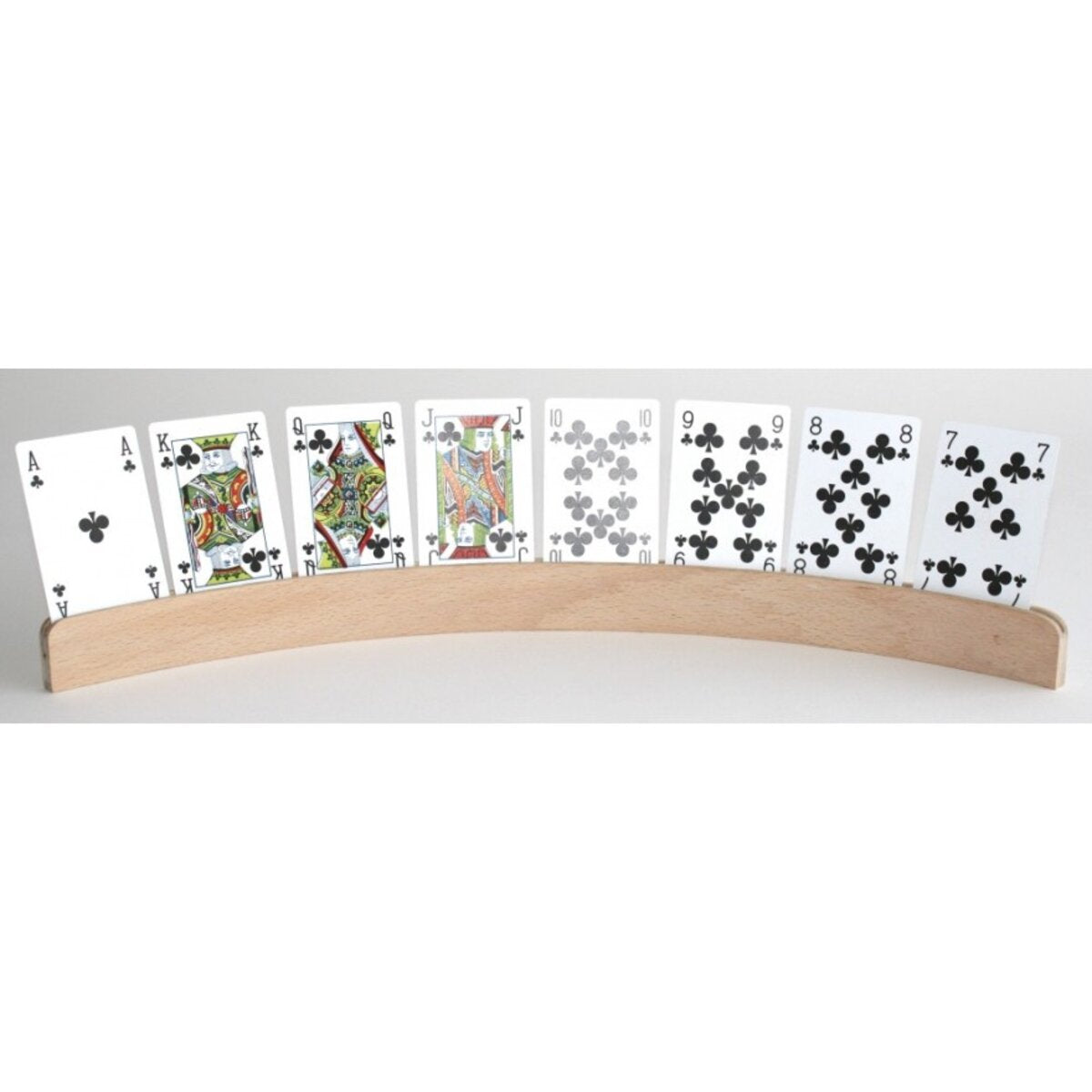 Weible Spiele Kartenhalter aus Holz, 35 cm