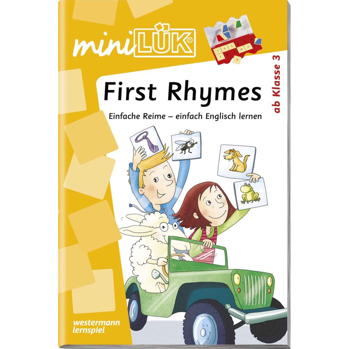 Westermann miniLÜK - Englisch: First Rhymes