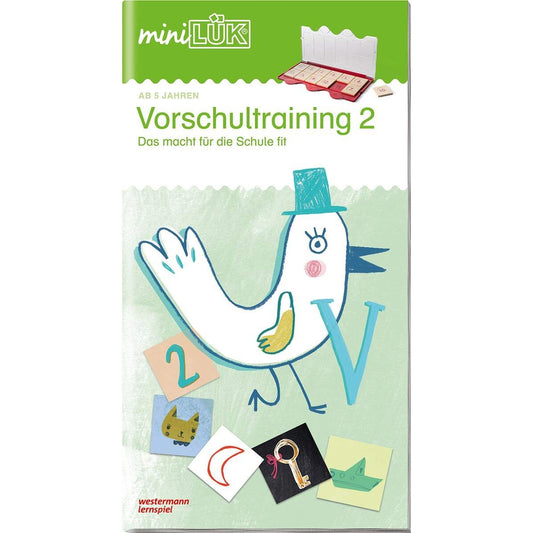 Westermann miniLÜK-Übungshefte - Vorschultraining 2: Das macht für die Schule fit!