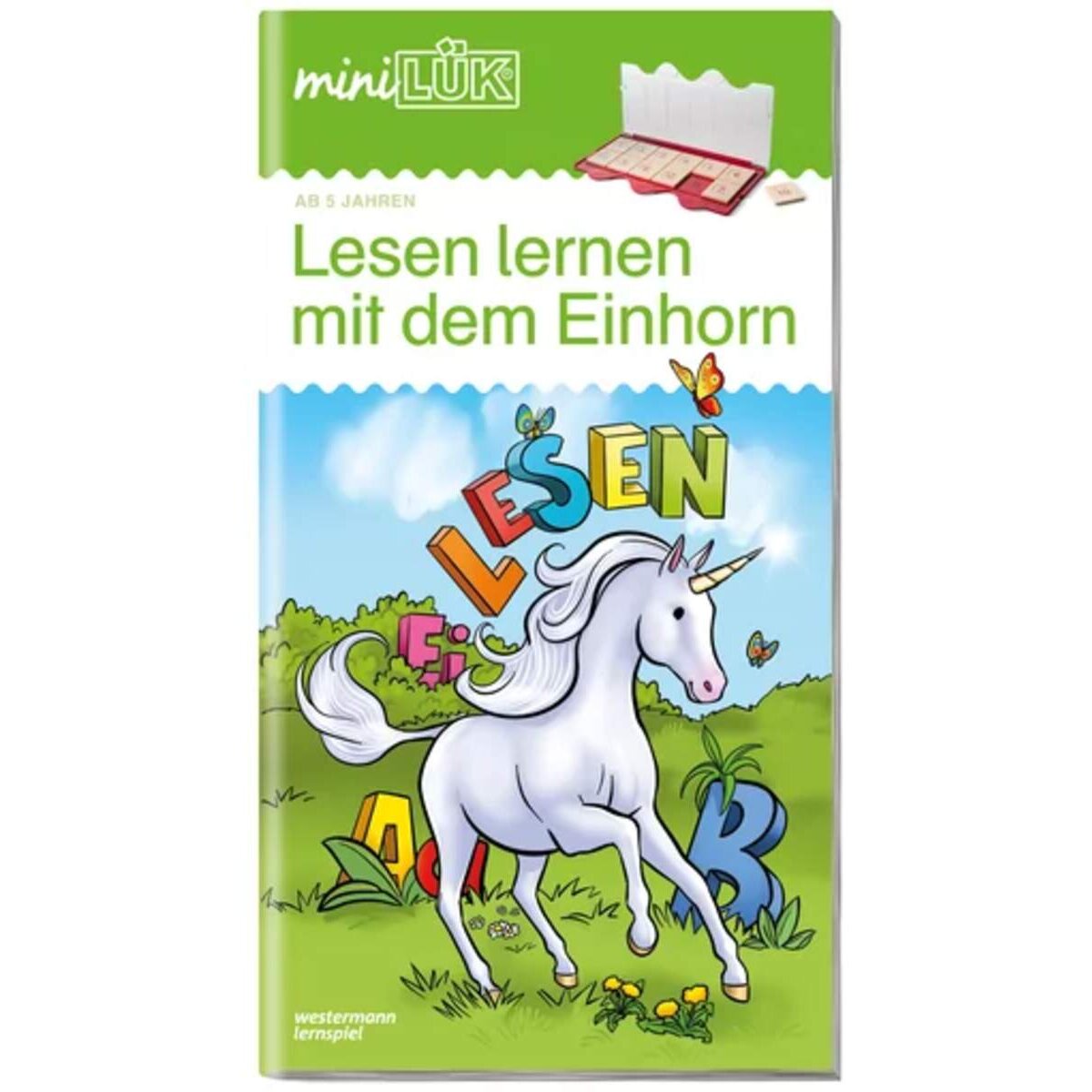 Westermann miniLÜK Vorschule: Lesen mit dem Einhorn