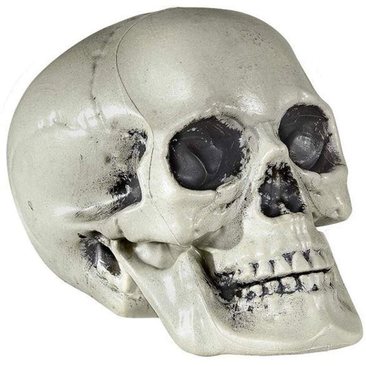 Widmann Totenkopf aus Plastik 21 cm