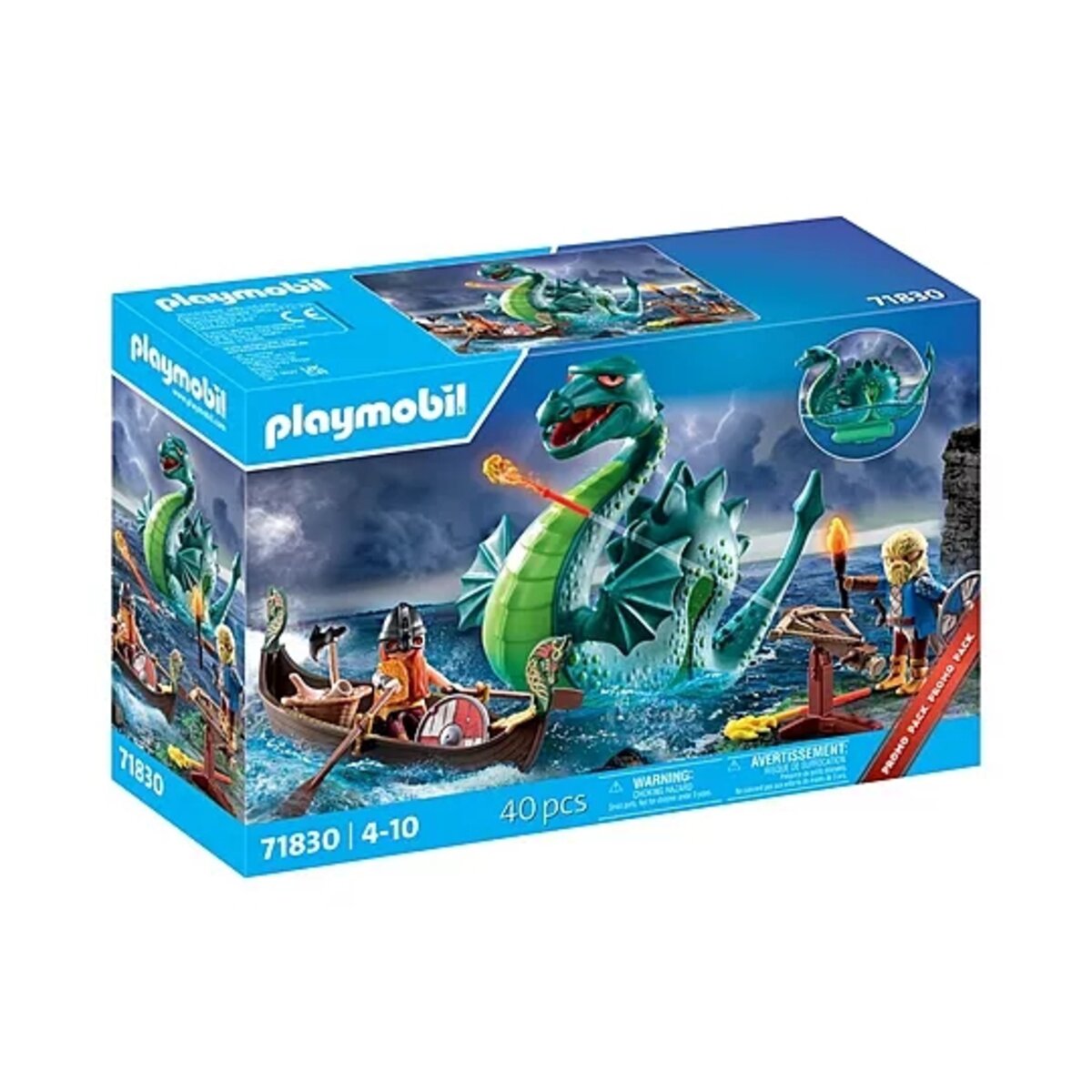 PLAYMOBIL® 71830 Wikinger mit Seeungeheuer