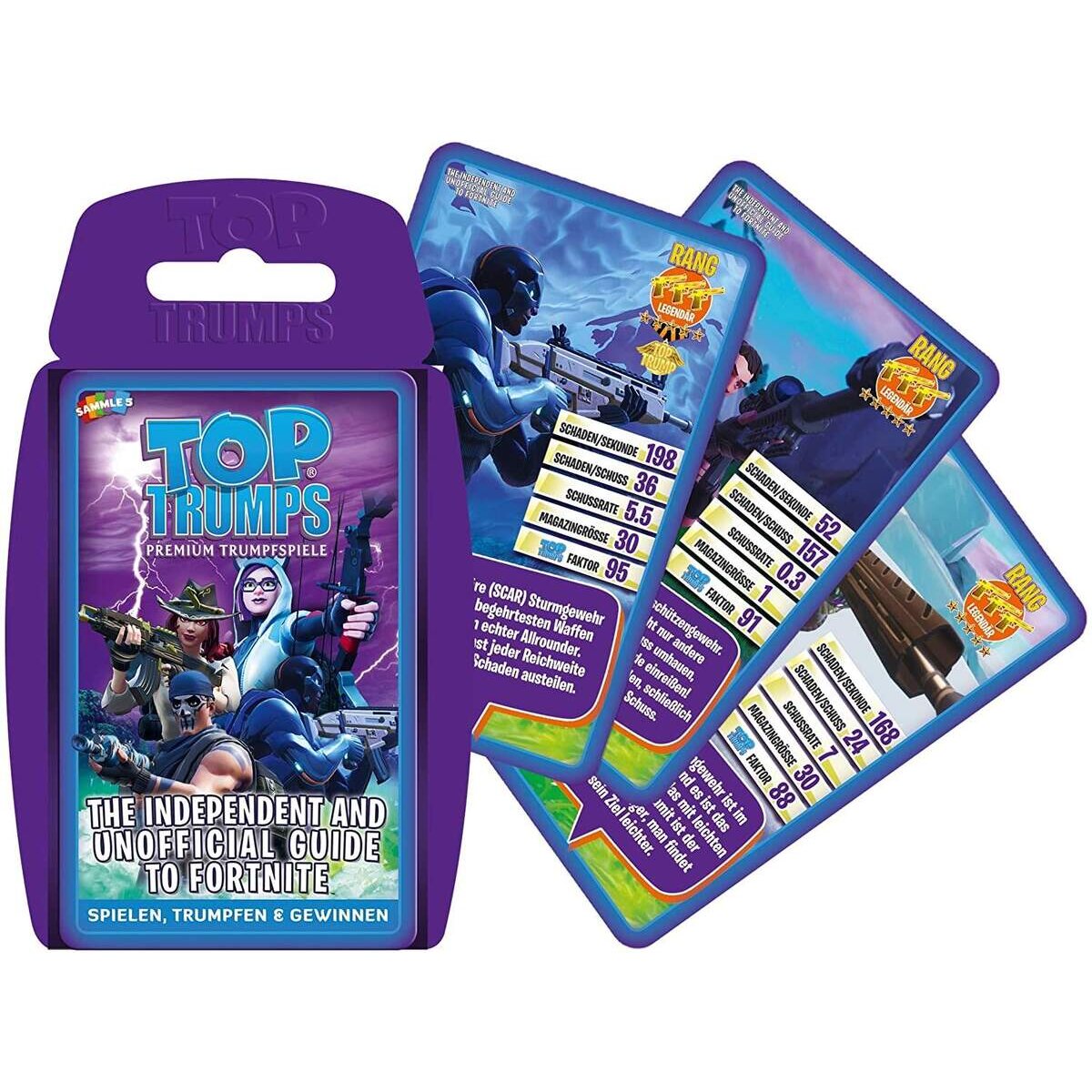 Winning Moves Top Trumps - The Independent and Unofficial Guide to Fortnite