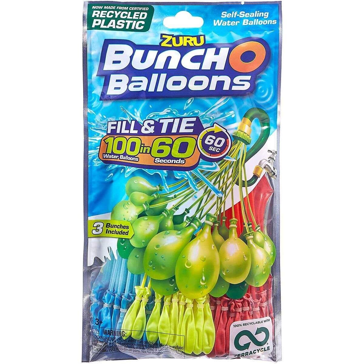 Zuru Bunch o Balloons, 100 Wasserbomben selbst verschließend, sortiert