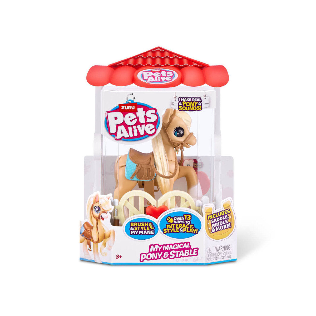 Zuru Pets Alive - Mein magisches Pony mit Stall