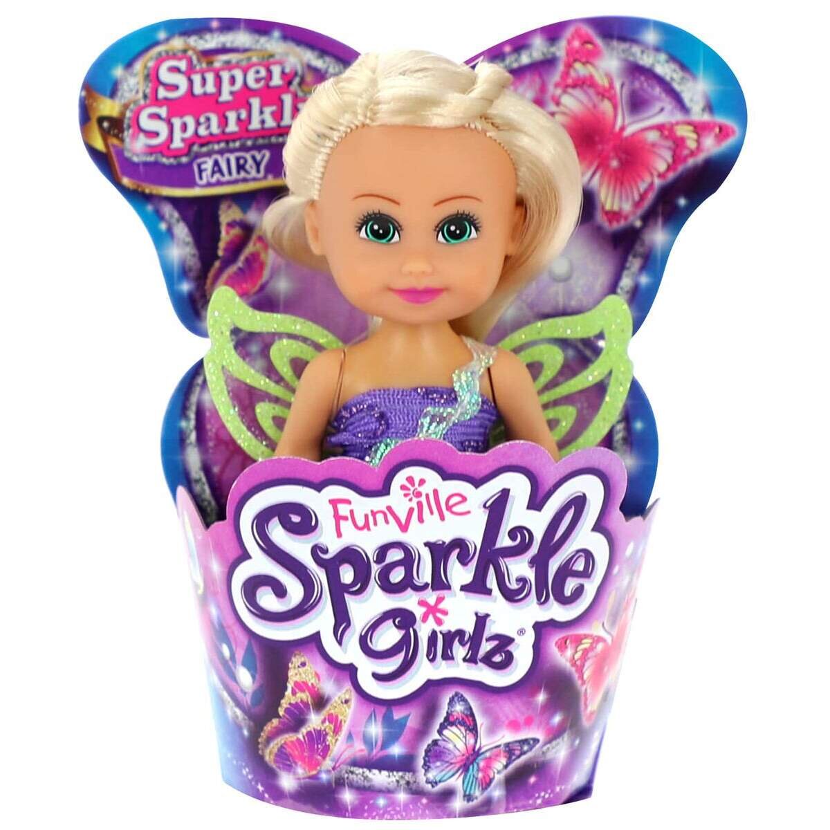 Zuru Puppe Sparkle Girlz Schmetterlings Fee, 1 Stück, 4-fach sortiert