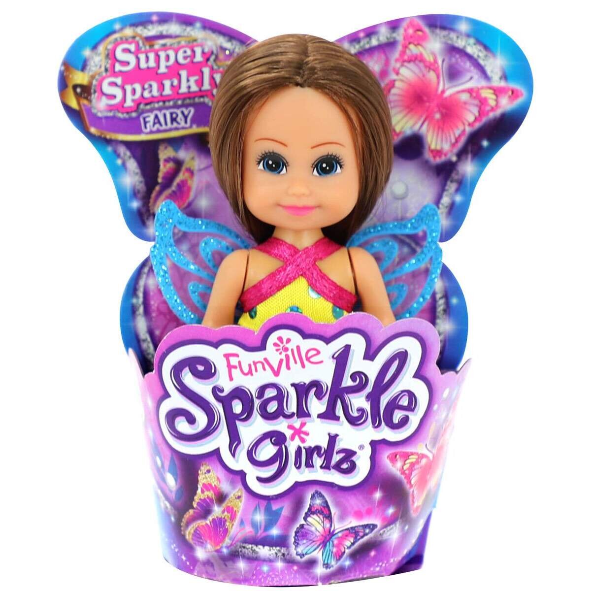 Zuru Puppe Sparkle Girlz Schmetterlings Fee, 1 Stück, 4-fach sortiert