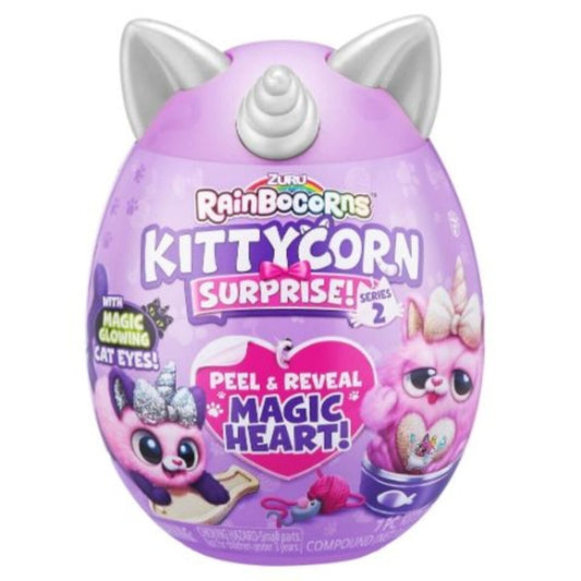 Zuru Rainbocorns Kittycorn Suprise Peel & Reveal Magic Heart, 1 Stück, sortiert