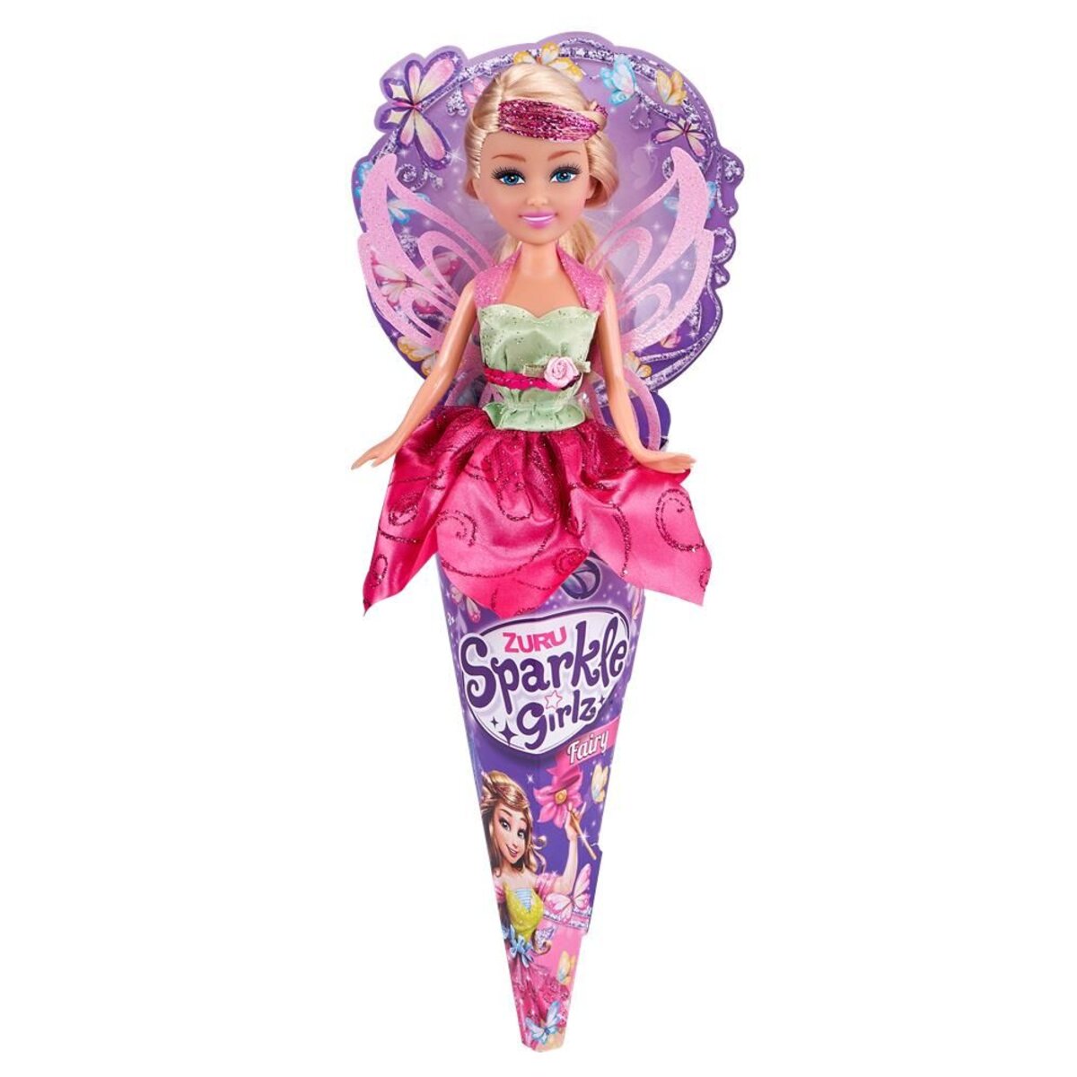 Zuru Sparkle Girlz Fairy Feenpuppe, 1 Stück, 4-fach sortiert