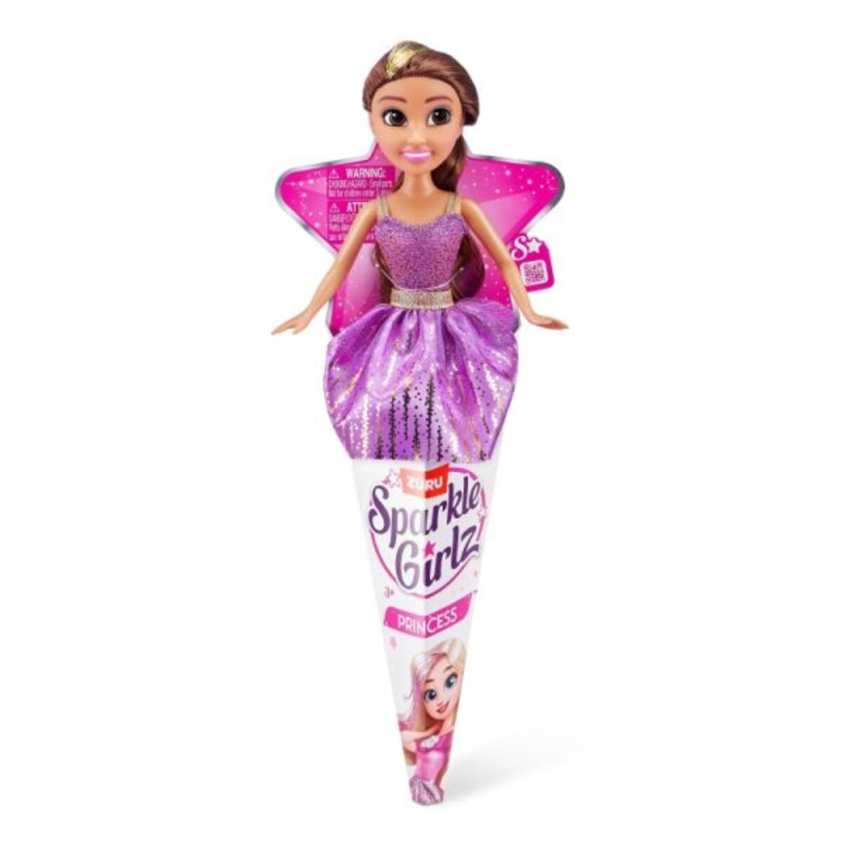 Zuru Sparkle Girlz Puppe Prinzessin, 1 Stück, 3-fach sortiert