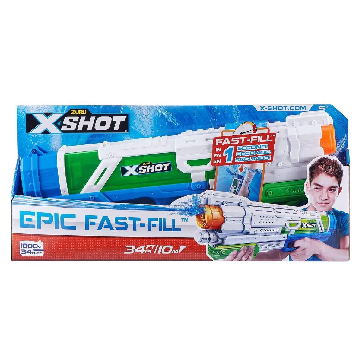 Zuru X Shot Wasserpistole ca. 1000 ml